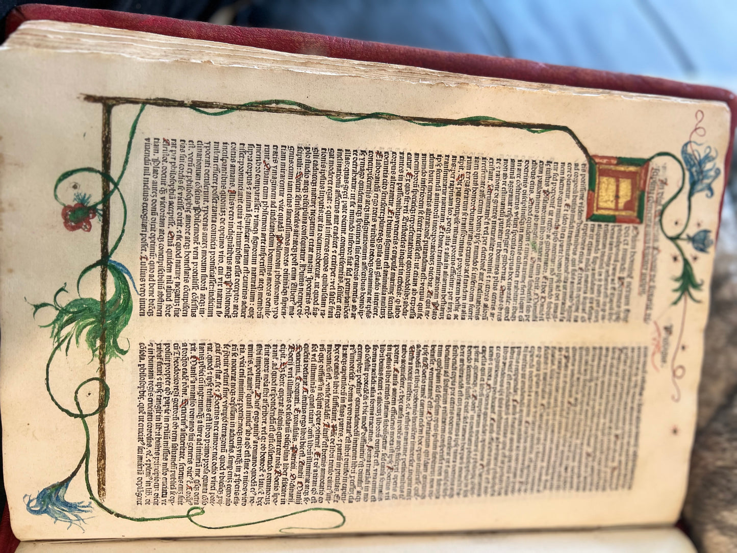 Incunabula 1491 Boethius; De Consolation of Philosophy / Disciplina Scolarum