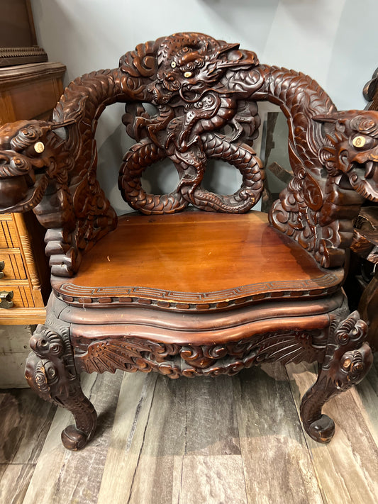 Carved  oak 19th VERY NICE!!!!!