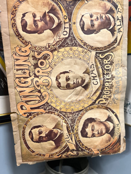 Ringling Brothers poster 19th