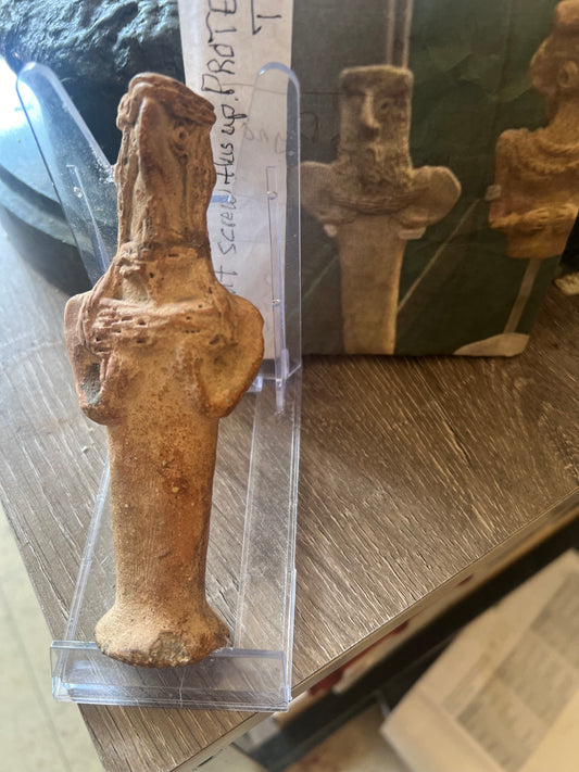 ANUNNAKI GOD FIGURE Ubaid Perion approx. 6500BCE. See British Museum