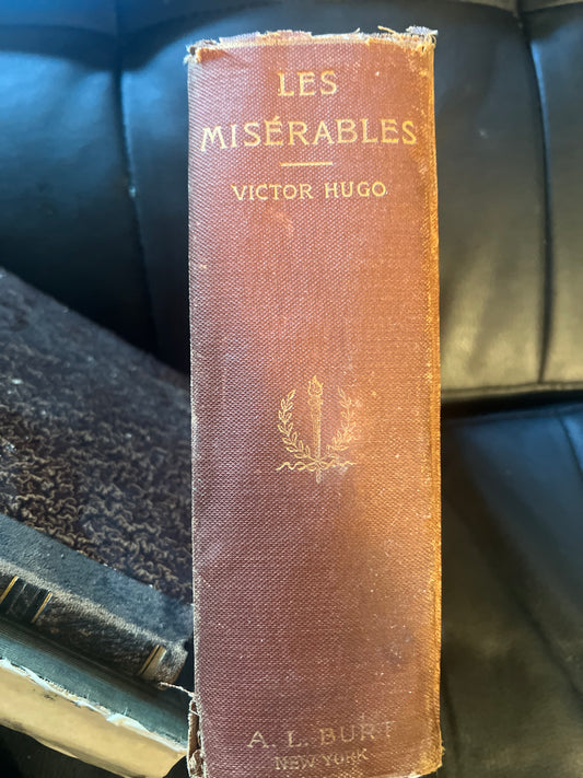 1862 Les Miserables by Victor Hugo, Illustrated Complete in one volume